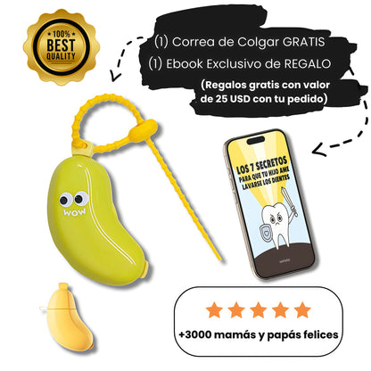 Estuche para Cepillo de Dientes en Forma de Banana